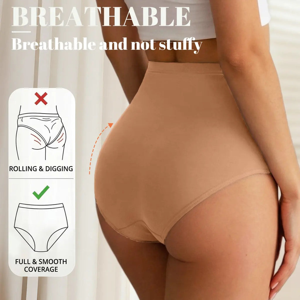 High-Waisted Tummy Control Shaping Panties