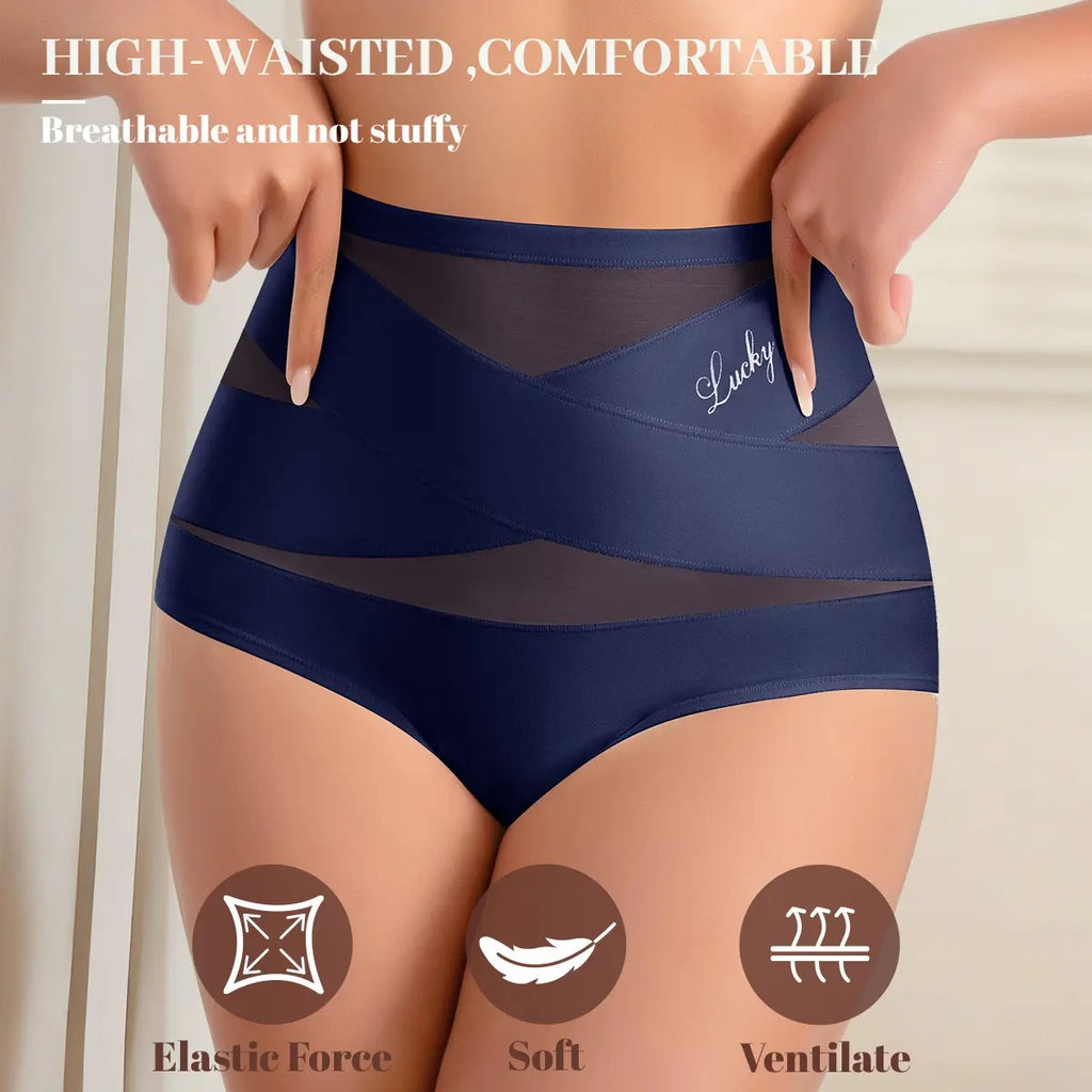 High-Waisted Tummy Control Shaping Panties