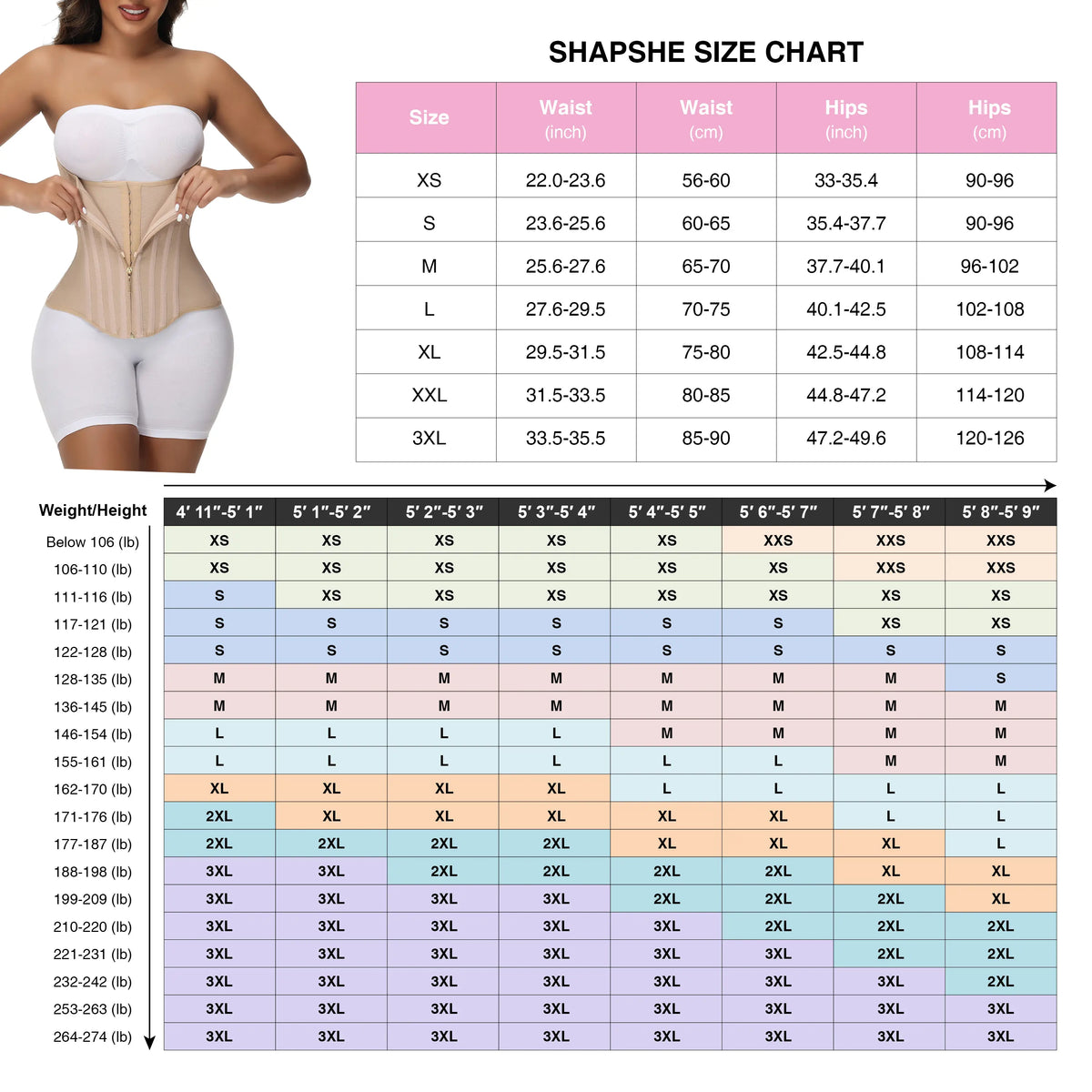 Waist Shapewear for Women Tummy Slimming Corset