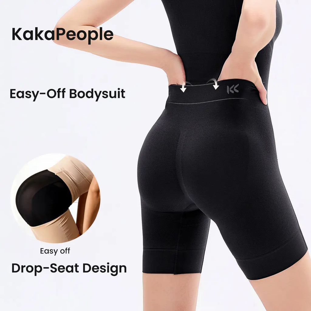 KakaPeople Easy-Off Tummy Control Butt Lifter Bodysuit