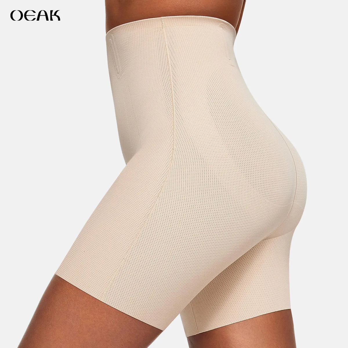 Tummy Control Shapewear Shorts Black High Waist