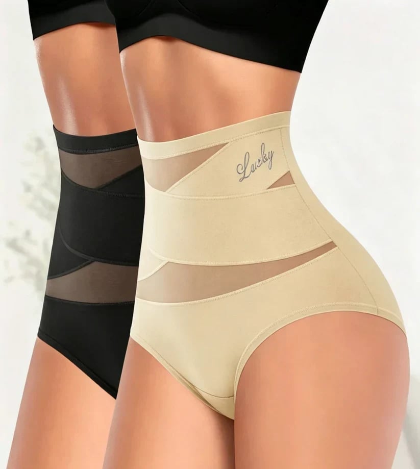 High-Waisted Tummy Control Shaping Panties