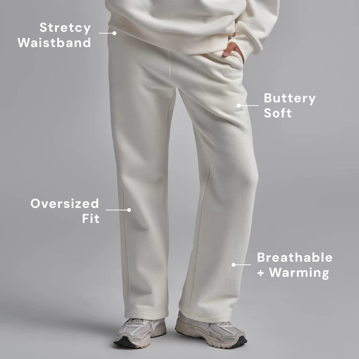 Woman Straight Leg Sweatpants