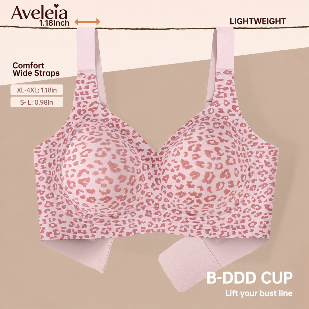 Women Jelly Bras Wirefree Padded Bra