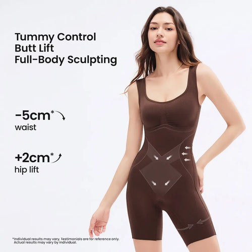 KakaPeople Easy-Off Tummy Control Butt Lifter Bodysuit