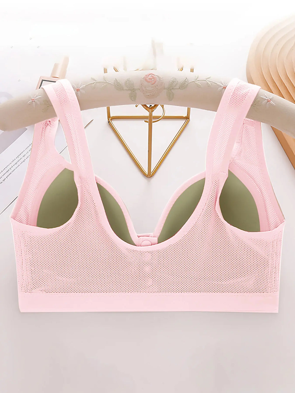 Women's Front-Closure Push-Up Bra — Lift, Shape & Comfort All Day