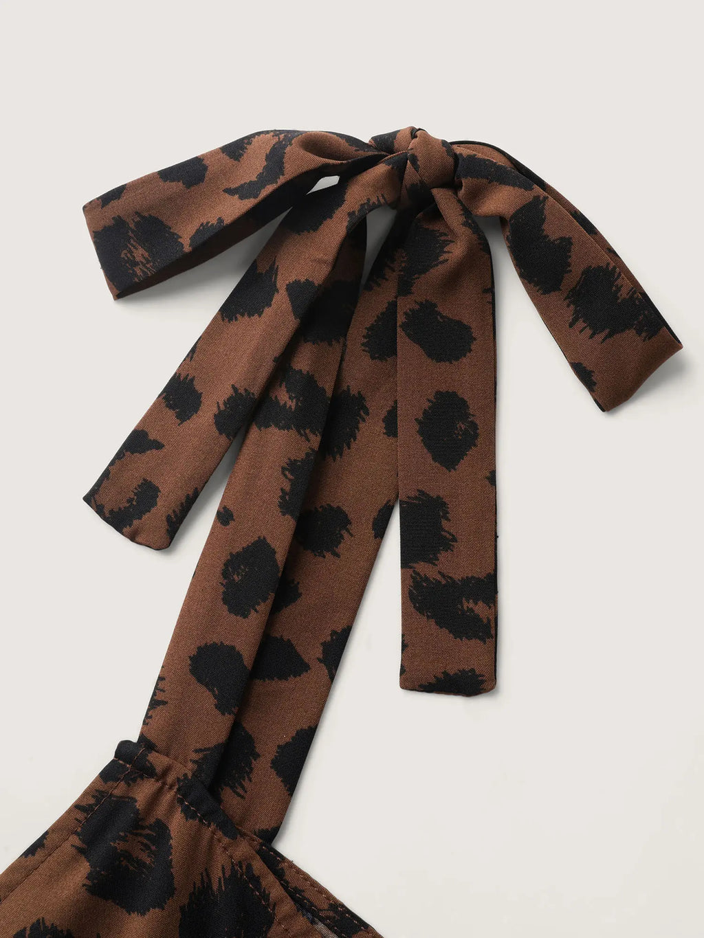 Plus Size Leopard Overalls, Sleeveless , Pockets