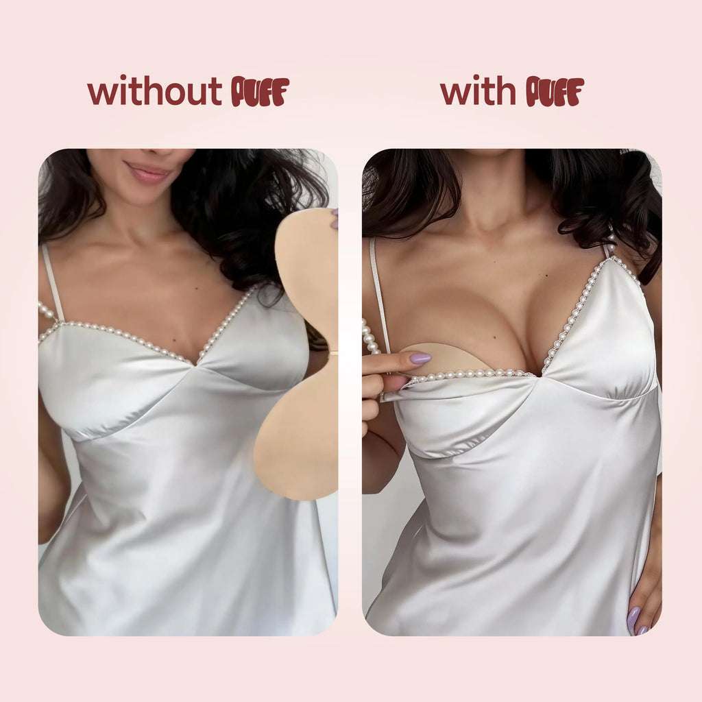 💕Push-up Sticky Bra – Waterproof & Sweat-proof Replaceable Adhesive Pads