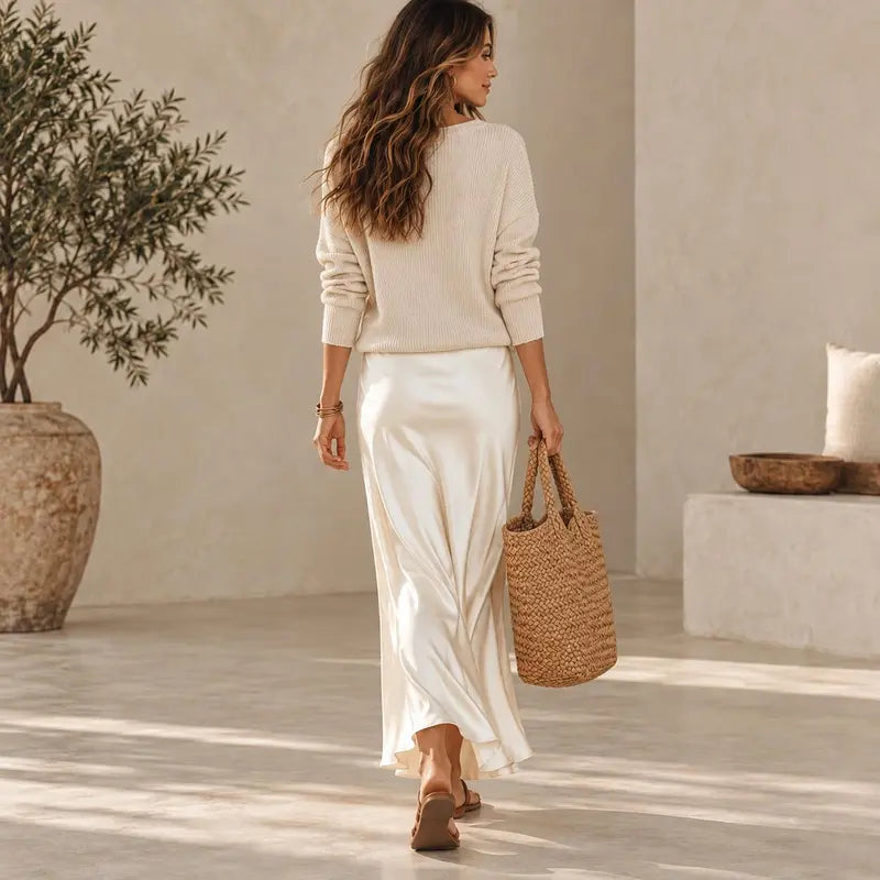 Womens 2 Piece Knit Sweater Dress Set