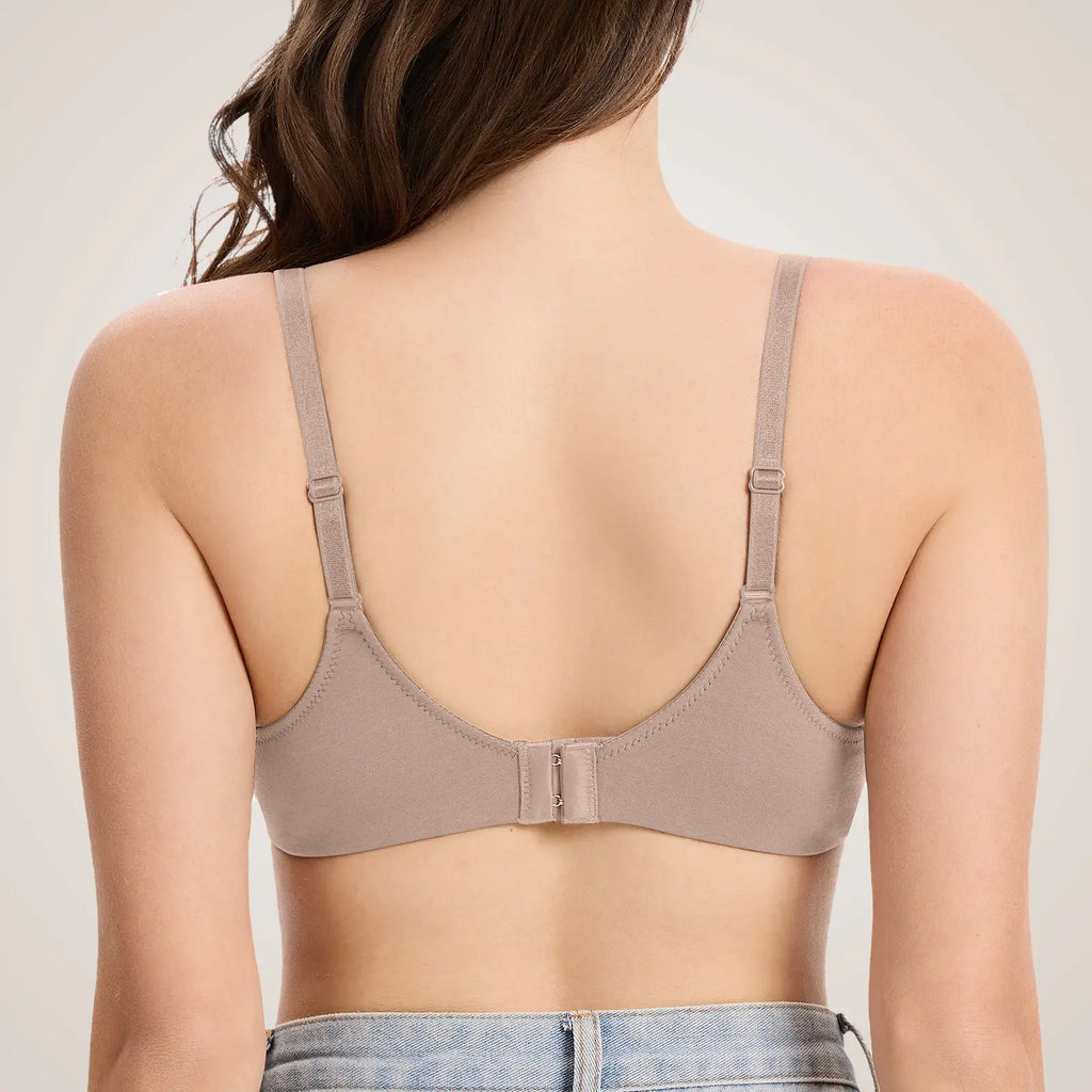 3 Pieces Wireless T Shirt Bras for Women
