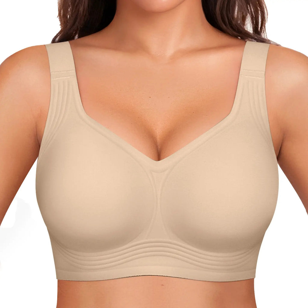 Women Jelly Bras Wirefree Padded Bra