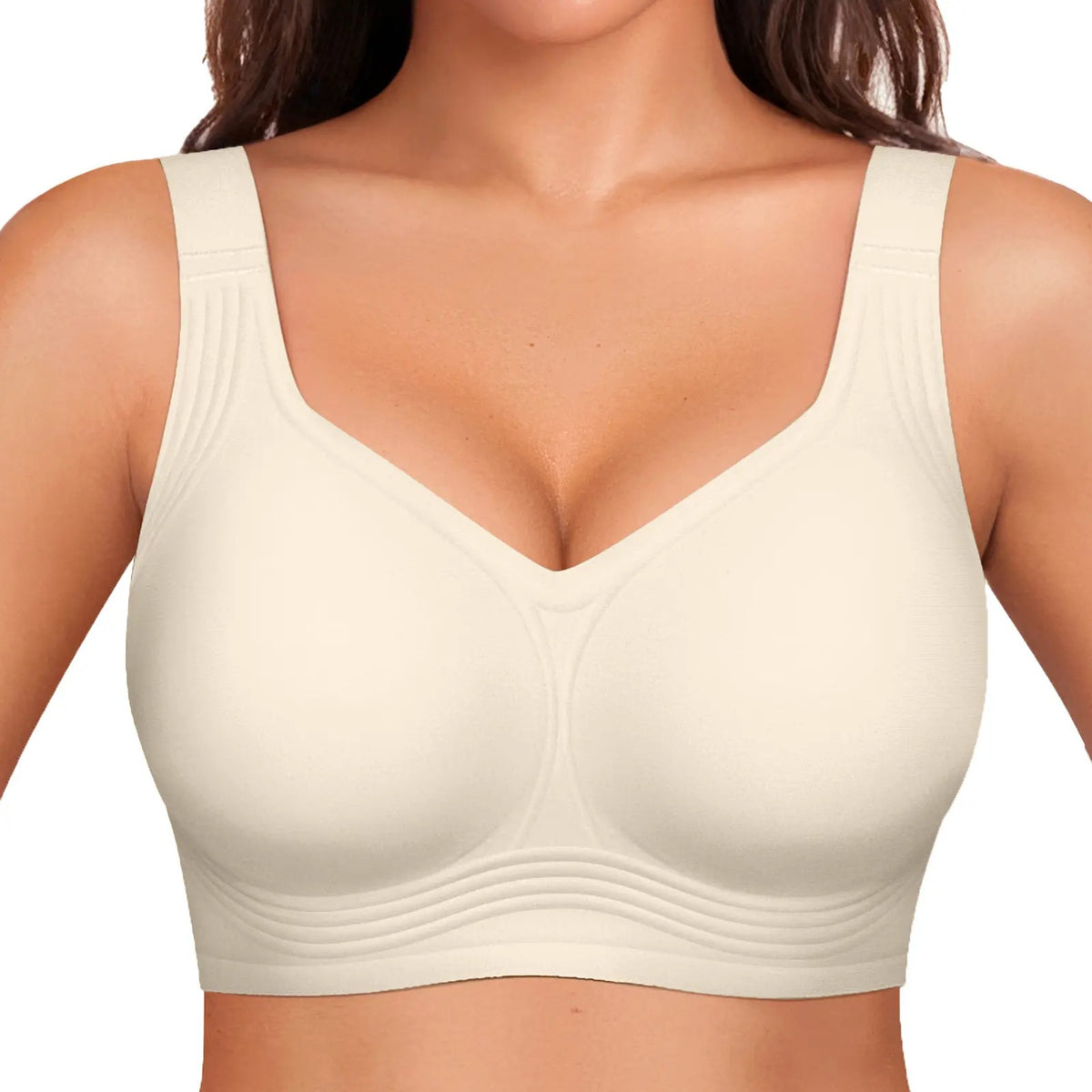 Women Jelly Bras Wirefree Padded Bra
