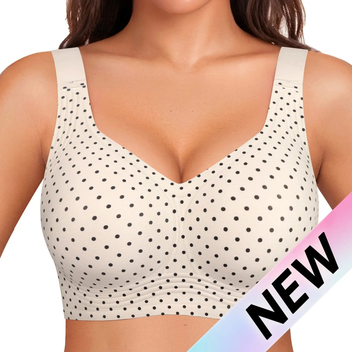 Women Jelly Bras Wirefree Padded Bra