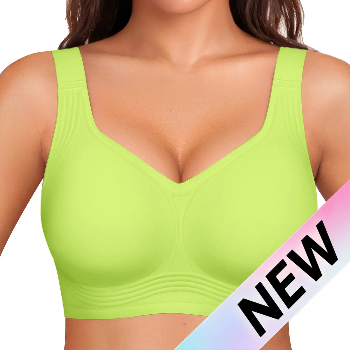 Women Jelly Bras Wirefree Padded Bra