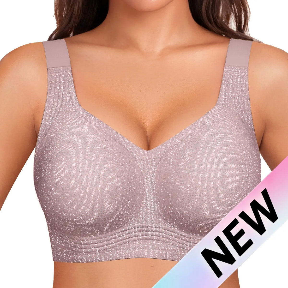 Women Jelly Bras Wirefree Padded Bra
