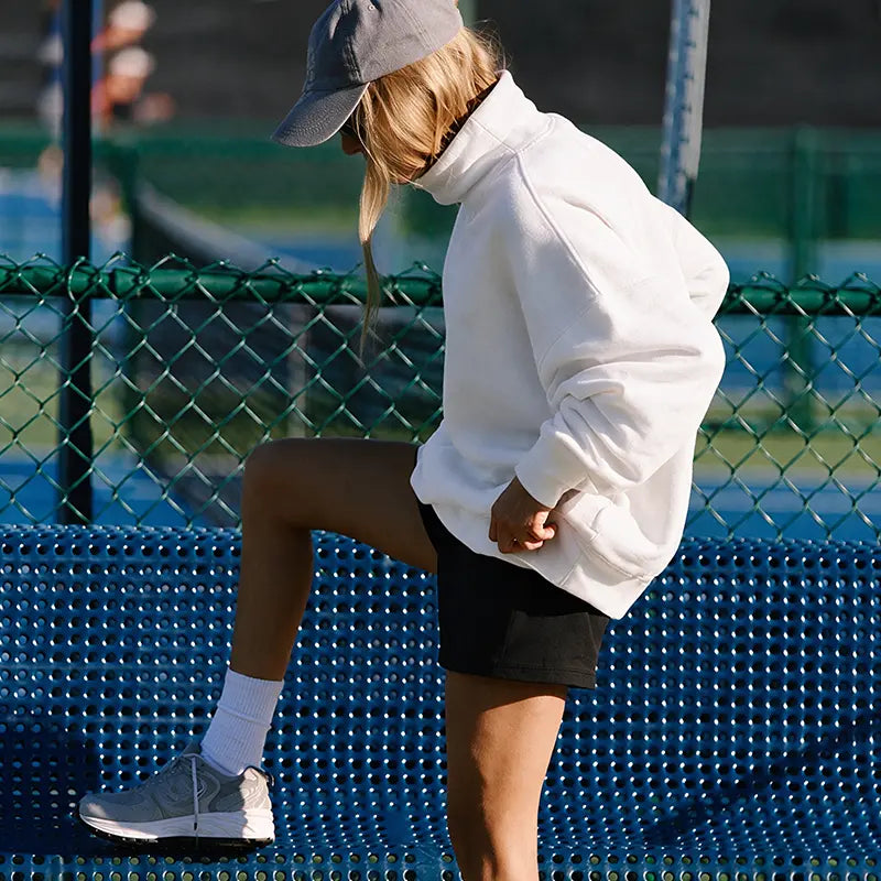 Oversized Turtleneck Sweatshirt Hoodie Pullover Top