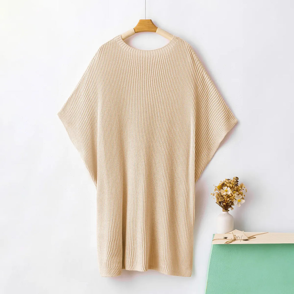 Women’s Solid Knit Puff Sleeve Sweater