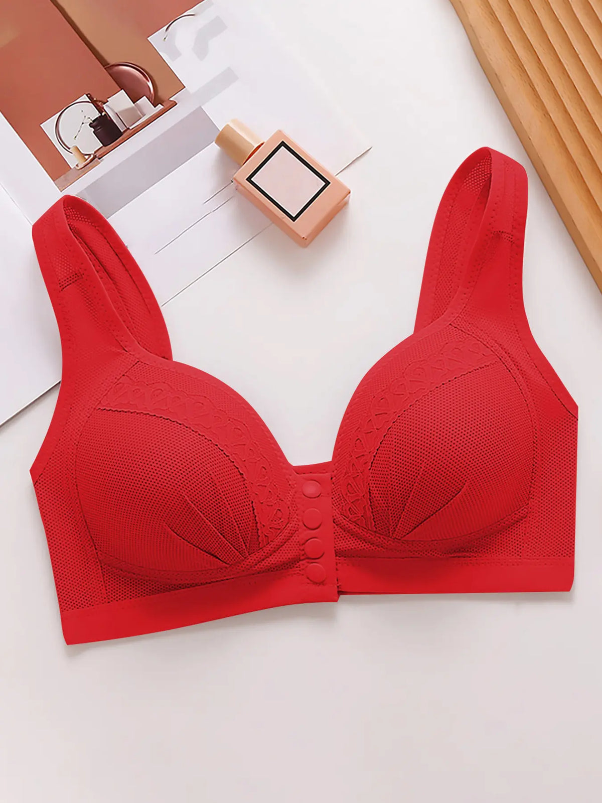 Women's Front-Closure Push-Up Bra — Lift, Shape & Comfort All Day